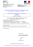 Analyse eau mars 2025
