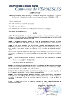 Arrêté du 15.12.2025